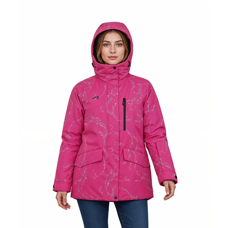 Куртка Rosomaha женская Бирюса фуксия от магазина Супер Спорт